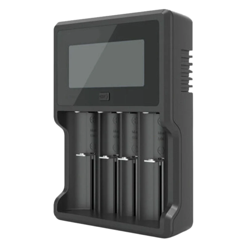 RISE Зарядное устройство Usb ЖК дисплей для 3 7 V Li Ion 10440 14500 18650 26650 Xtar|Аксессуары
