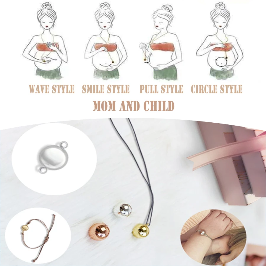 Eudora Harmony Ball Mix Style 12 14mm Angel Caller Chime Sound Bola Bracelet for Women Baby Gift Charm DIY Jewelry nb14mm 5