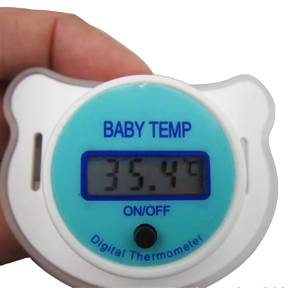 

Mouth Digital LCD Children's Thermometer Baby Nipple Thermometer Family Temperature Measuring Tools Health Safety Care supply