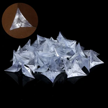 

50Pcs Transparent PVC Triangle Anti Dust Corner Edge for Furniture Cabinet Drawer Corners Clear Anti Dust Edge Triangles