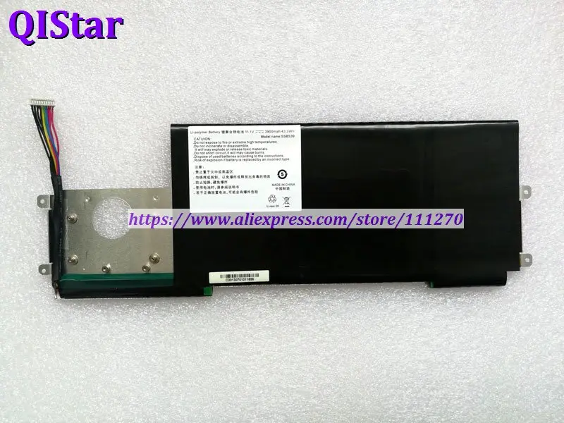 QISTAR 7,4 V 3900 мАч натуральная SSBS39 SSBS40 X300-2S1P-3440 X300-2S1P-3900 ноутбук Батарея для hasee U141 U145 U147 U43 U45