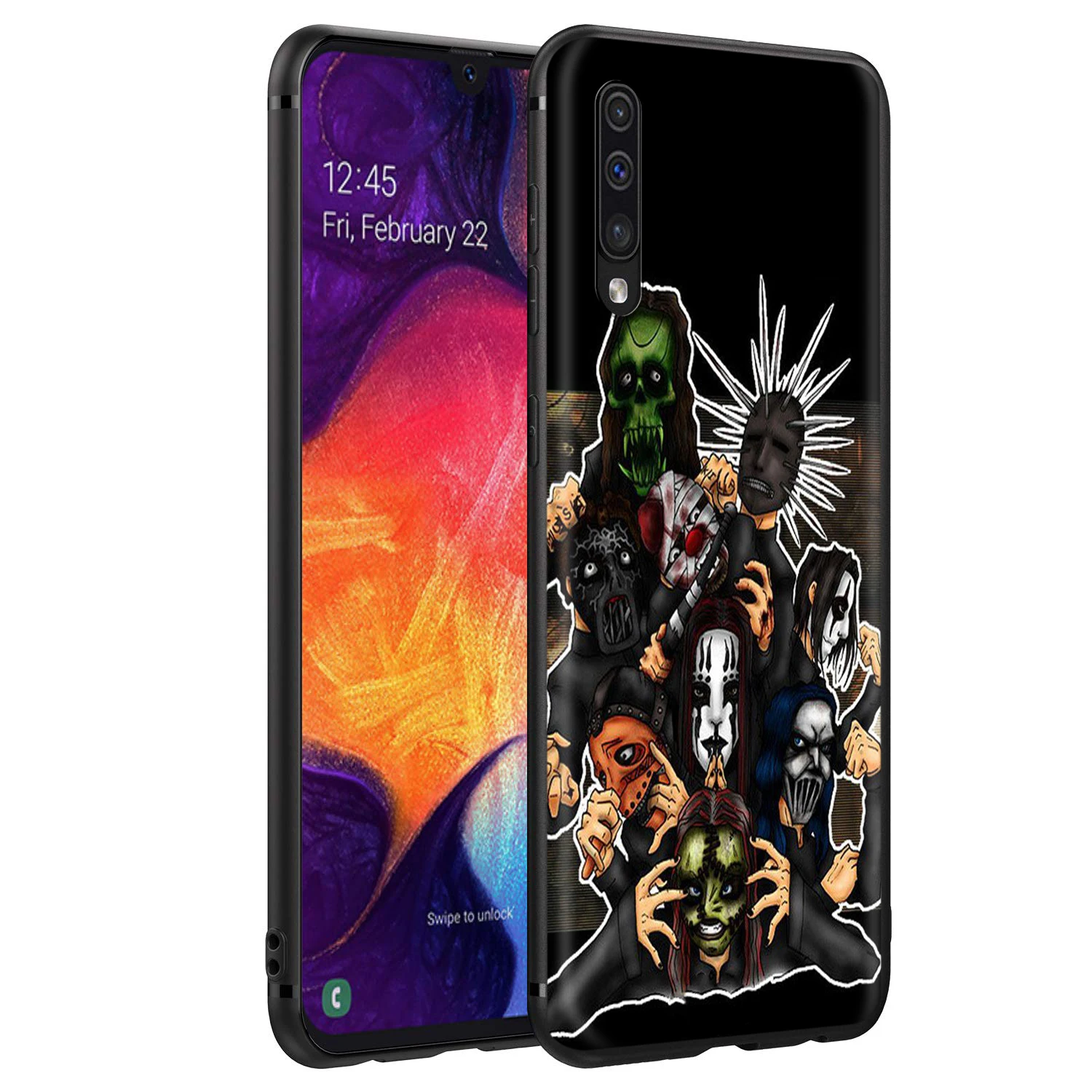 Чехол Slipknot клоун Кори Тейлор для Samsung Galaxy A10 A20 A30 A40 A50 A70 S10 Plus S20 Ultra Note 10 Lite A51 A71 A81