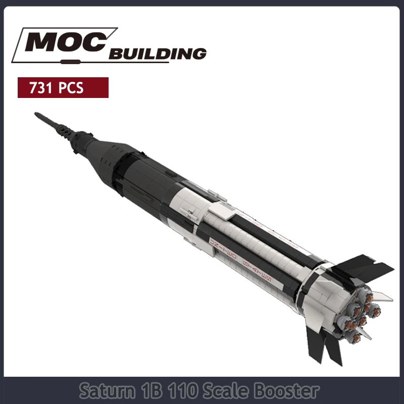 Space Shuttle Moc Starship Launch Pad Building Block Modello Diy Toy Rocket Device Boy Regalo Per Bambini