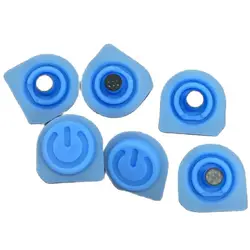 Protótipo personalizado dos botões de alimentação do molde do silicone