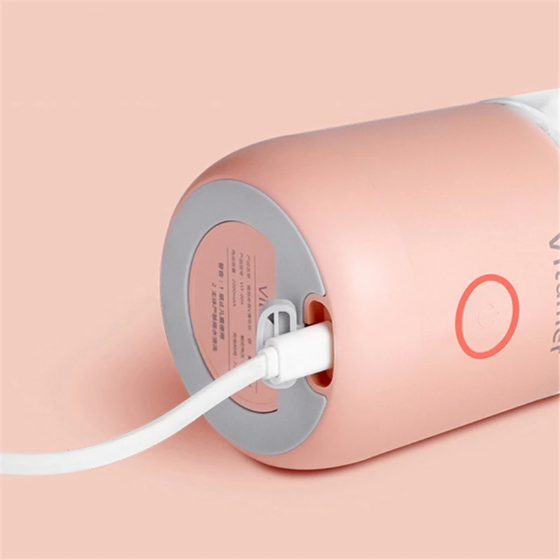 Переносная 65 Вт 350 мл USB автоматическая соковыжималка для фруктов бутылка DIY электрическая чаша экстрактора сока машина съемное лезвие