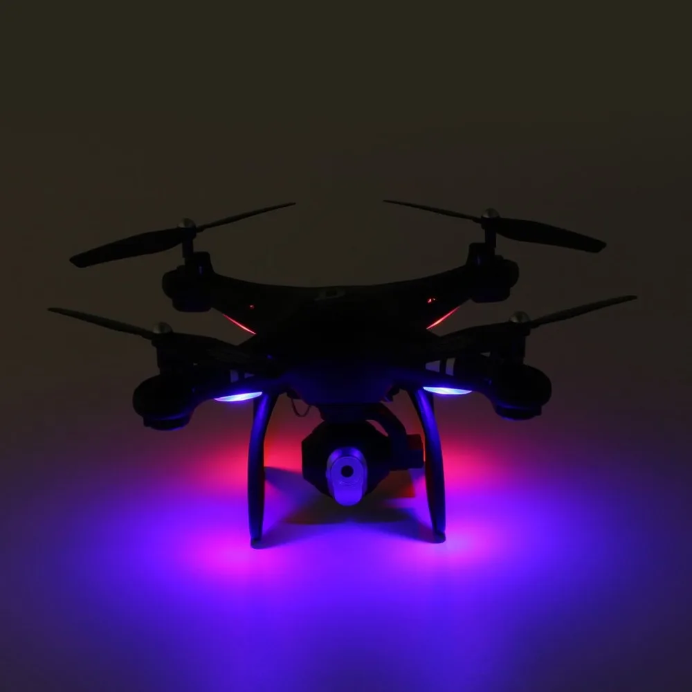 2,4G FPV RC Квадрокоптер Дрон X8 RC Дрон с регулируемой камерой 720P режим удержания высоты Безголовый 3d-флип 18 минут долгий полет