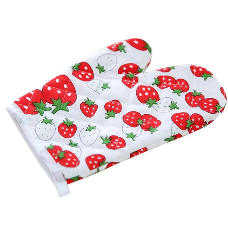 1 Piece(not 1 Pair) Oven Gloves Microwave Oven Mitt Insulated Non-Slip Glove Heat Resistant Thickening Oven Glove for Cooking