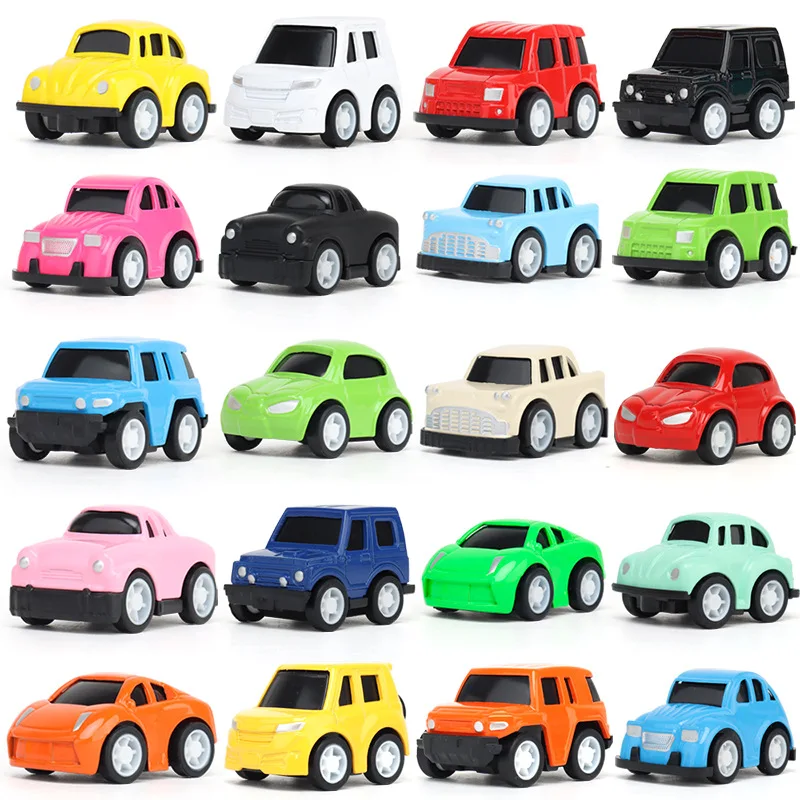 

3pcs/set 1:87 Scale Pull Back Cartoon Car Model Simulation Alloy Diecast Vehicle Birthday Gift Puzzle Toy For Children Boy S1043