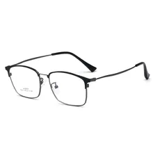 Оправа для очков для близоруких женщин, модные компьютерные очки для глаз, прозрачные очки для близорукости, очки для женщин и мужчин, квадратная оправа из Золотого Сплава