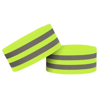 

Reflective Running Gear, Reflector Arm Wrist Ankle Leg Safety Bands Bracelet for Women Men