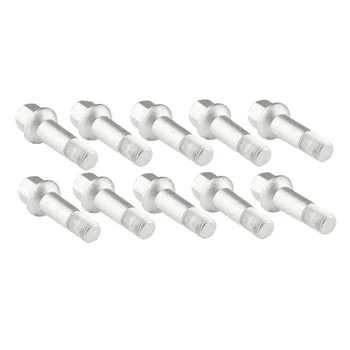 

10Pcs Wheel Lug Bolts Nuts for Mercedes Benz W164 W166 X204 W221 C216 C CL E GL ML S Class A0009905307