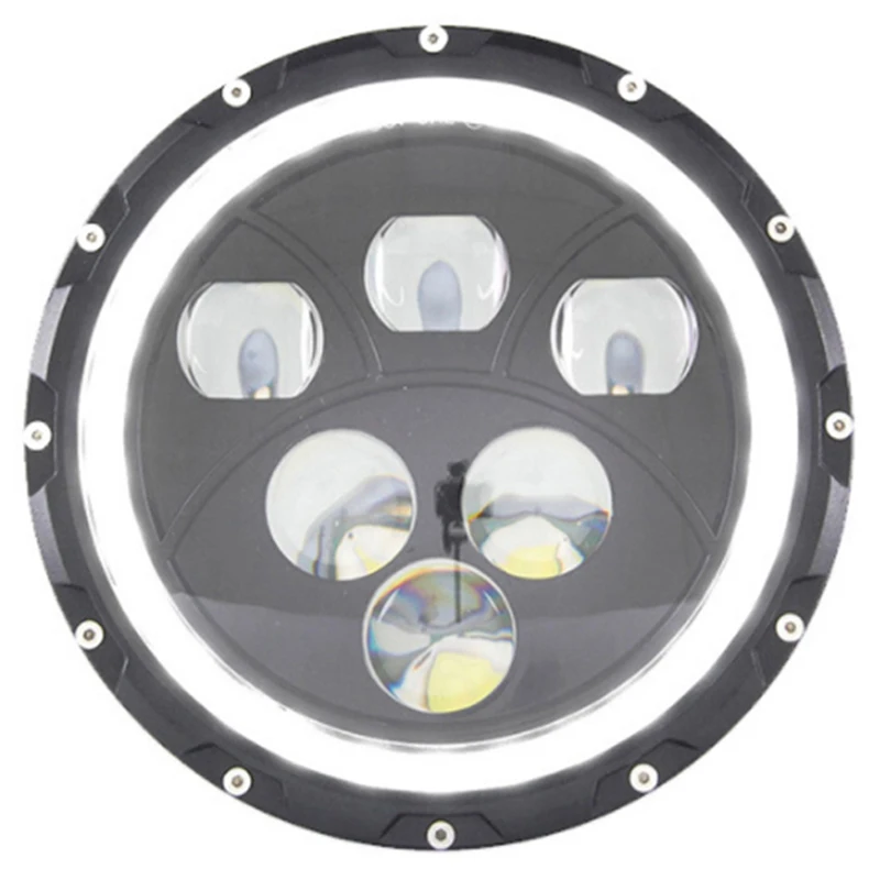 1 шт. фары для мотоциклов 7 дюймов фары с угловым светом для мото светодиодный фары для Harley Davidsons аксессуары для мотоциклов