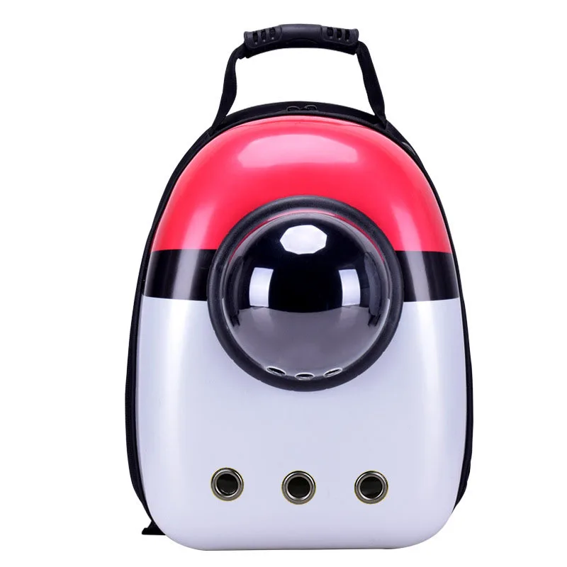 Высококачественная дышащая дорожная сумка с окошком для переноски с пузырьками, космонавтом, питомцем, собакой, космическая капсула, переноска для кошек, рюкзак