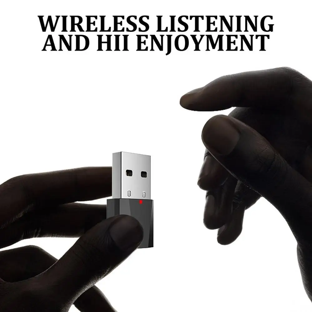 Mini Usb Wireless Receiver Stereo Car Wireless Audio Receiver Wireless Audio Adapter 4.2 Audio Converter