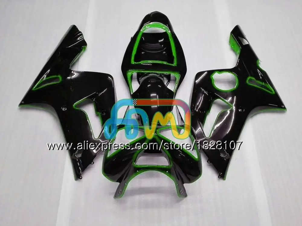 Корпус для KAWASAKI 600CC ZX600 ZX636 12BS. 0 ZX 636 6 R ZX 6R 03 04 ZX-636 ZX-600 ZX-6R ZX6R 03 04 2003 2004 Обтекатель, цвет красный, белый, Лидер продаж - Цвет: No. 24