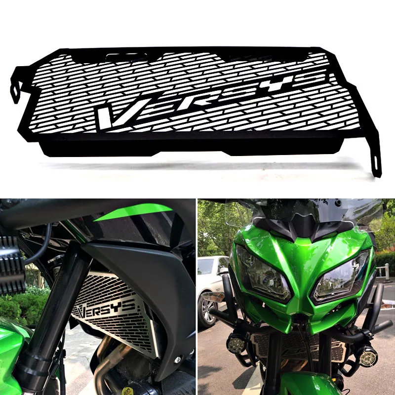 Аксессуары для мотоциклов решетка радиатора Kawasaki Versys 650 Защитная Крышка 2015 2016 2017