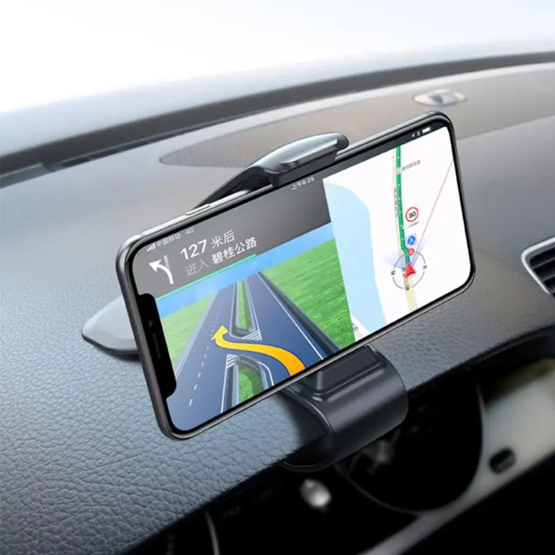 Универсальный автомобильный держатель для телефона прочный HUD смарт-держатель для автомобиля Зажим для приборной панели A5YA