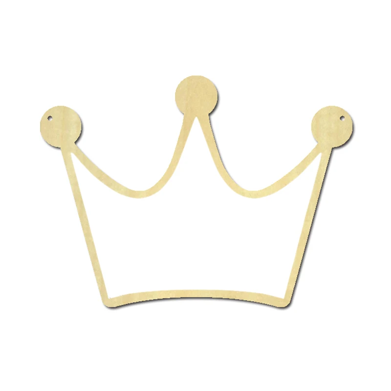 

Children Cartoon Decorative Mirror Bathroom Baby Room Wood Acrylic Mirror Frame Creative Home Art Wall Decorations Crown