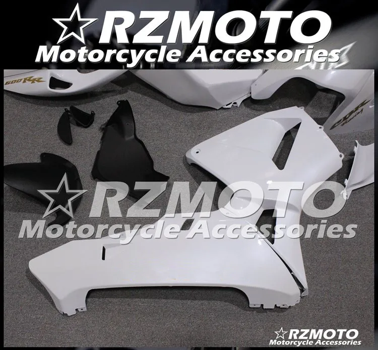 4 подарки ABS мотоцикл полный обтекатель комплект подходит для CBR600RR F5 2005 2006 05 06 cbr600 600RR тела набор Белый