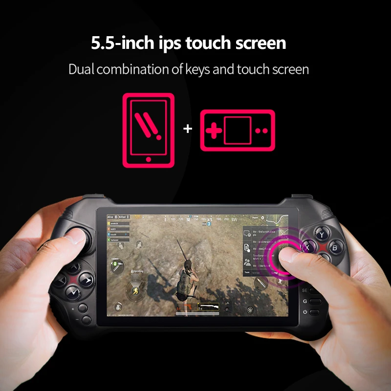 Консоль игровая Data Frog X15 4 ядра 5 дюйма 2 + 32 ГБ ретро|Портативные игровые консоли| |