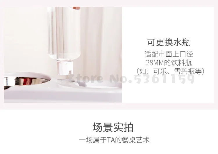 Dog Drinking Water Machine Automatic Dog Bowl Cat Bowl Double Bowl Pet Feeder Teddy Water Drinker Cat Drinking Machine