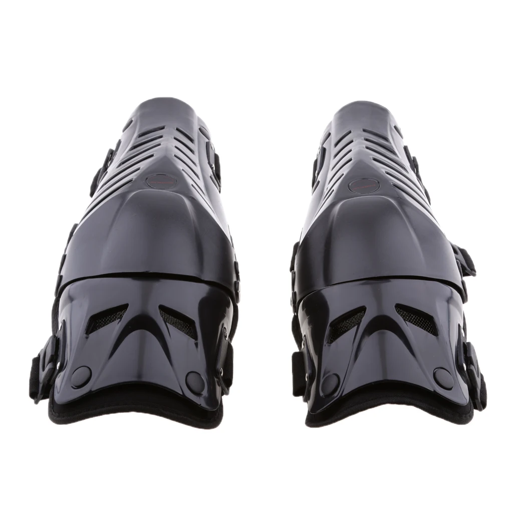 Adjustable Motorcycle Adult Knee Pad Shin Guard Protective Gear Black | Автомобили и мотоциклы