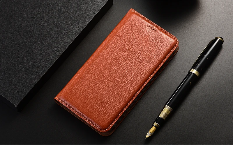 Чехол-книжка из натуральной кожи с зернистой текстурой личи для Oukitel C17 C15 C13 C16 Y4800 K9 K12 U12 Max чехол для сотового телефона