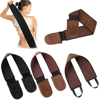 

1PC Back Soft Tanning Lotion Mitts Velvet Self Fake Tan Cream Applicator Gloves Massage Bath Towel Reusable Body Beauty Tools