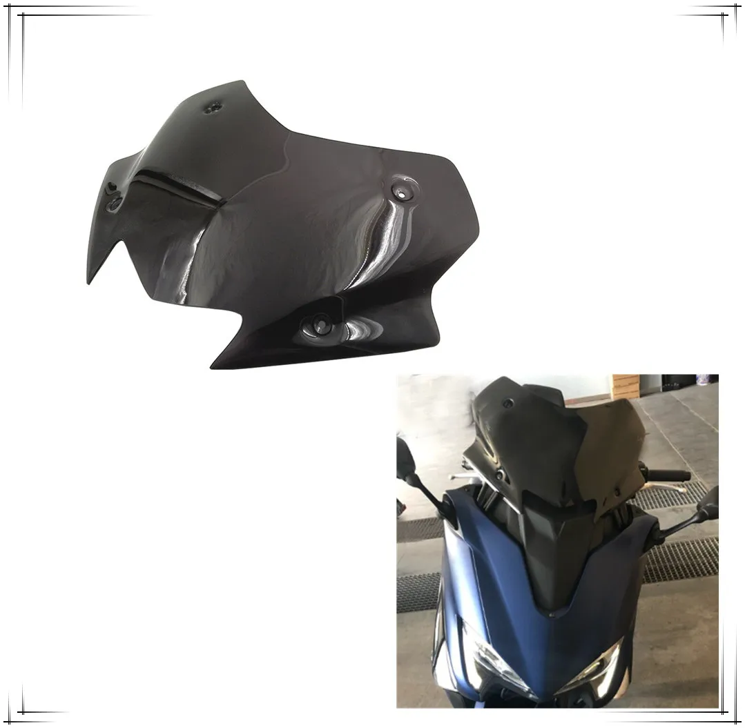 

New Highest Smoke Motorcycle Windshield WindScreen Visor Viser Fit for YAMAHA TMAX 530 TMAX530 T-MAX 2017 2018 T-MAX530 SX DX