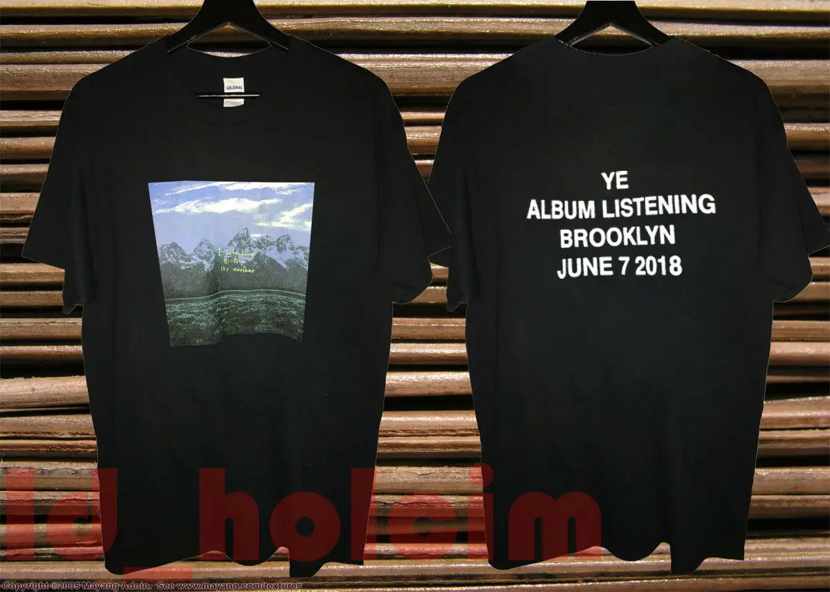 Kanye West Black Short Sleeve Project 