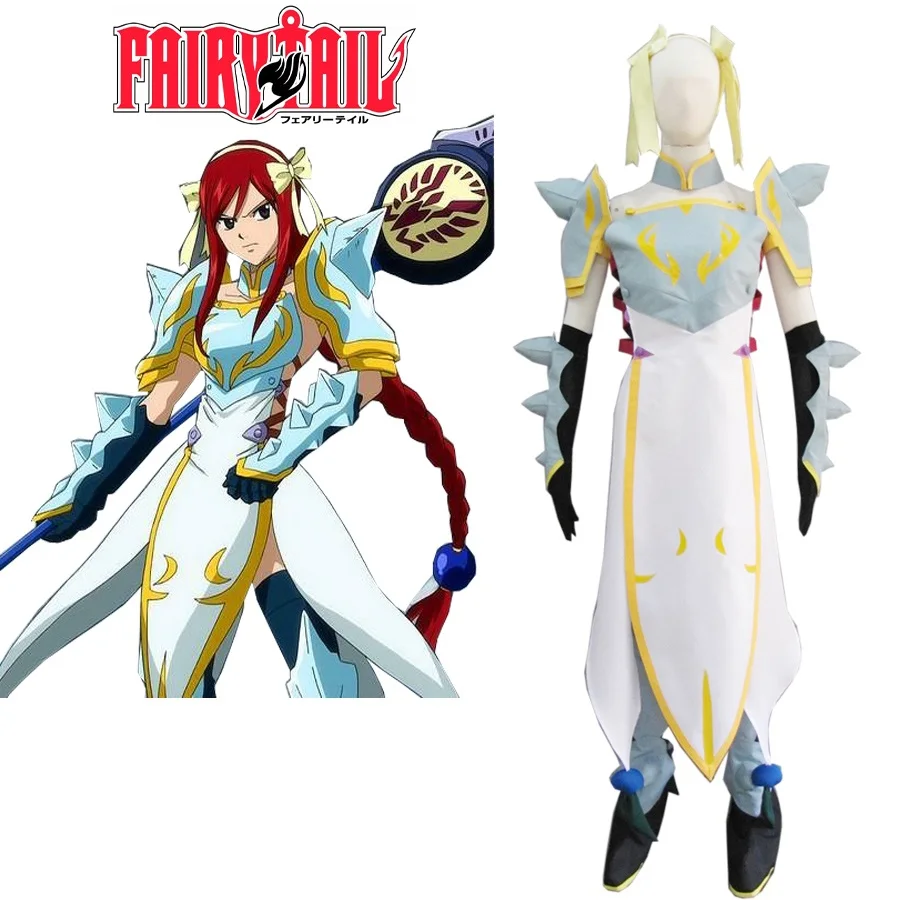 

High-Q Anime Cos Fairy Tail Elza Cosplay Costume Fairy Tail Elza knight walker Cosplay Costumes Party Sets