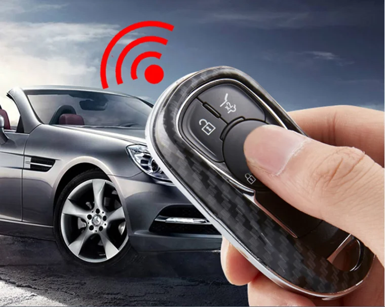 Высококачественный чехол для ключей из углеродного волокна для Buick Encore FlipAuto KeyShell