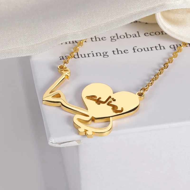 Simple Mama Letter Pendant Necklaces For Mother Golden Stainless Steel Mom Name Choker Necklaces Collier Charming Mother's Gifts