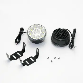 

9 LED Round Daytime Running Light Car Fog Day Driving Lamp 70mm Waterproof Dustproof Accesorios Coche Car Day Lights