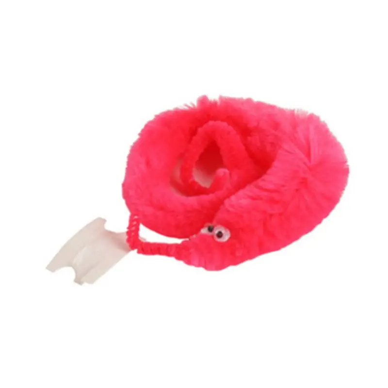 100pcs lot Plush Mr Fuzzy Magic Wiggle Worm Twisty Worm Stuffed Animals Kids Toy R7RB 1 100pcs lot Plush Mr Fuzzy Magic Wiggle Worm Twisty Worm Stuffed Animals Kids Toy R7RB 4