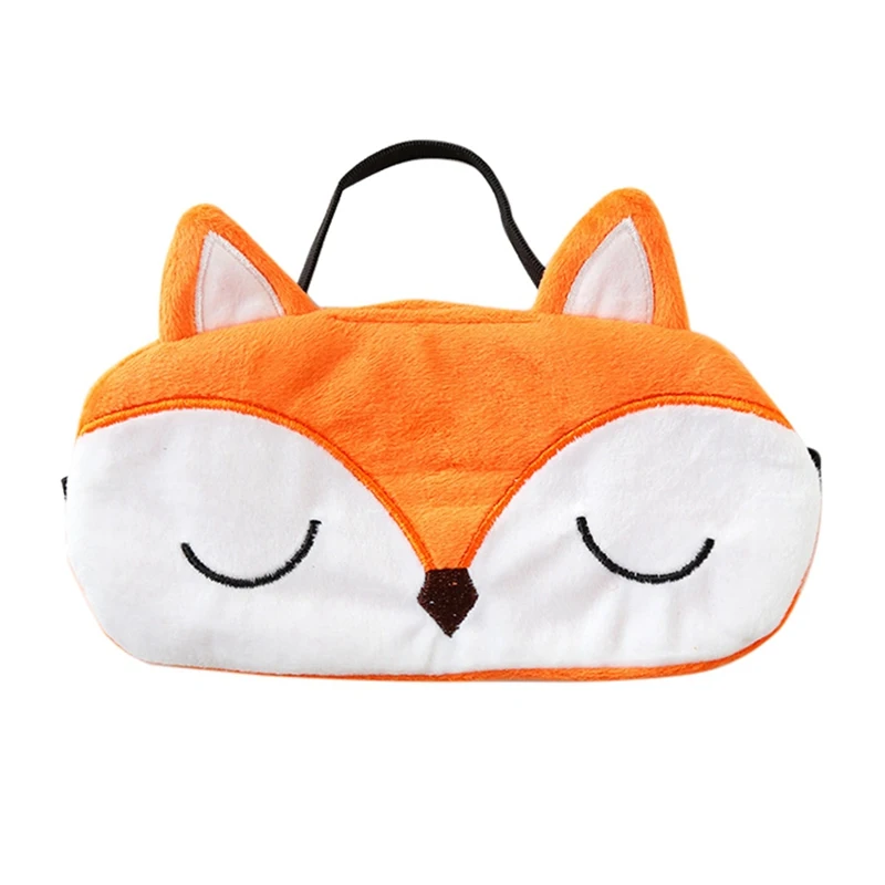 3D Eyeshade Eye Cover Cute Cat Dog Tiger Fox Animal Eyes Mask Sleeping Travel Relax Aid Blindfold Shade Children Party | Дом и сад