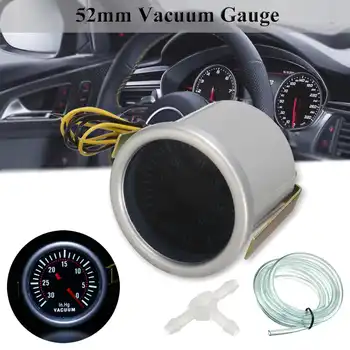 

Universal 2 Inch 52mm Boost Vacuum Gauge Instrument 12V Car Meter Digital LED Display Smoke Len Auto Clocks Gauges Gray