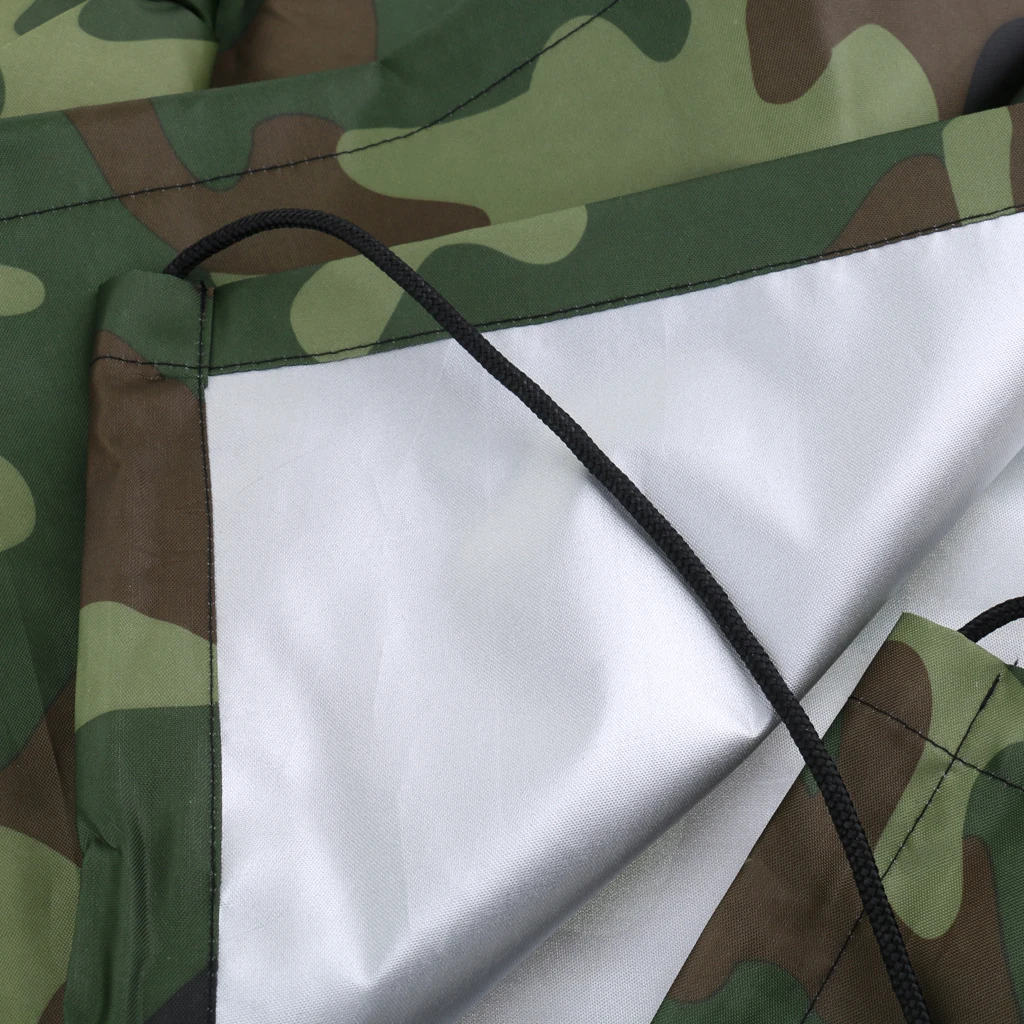 Heavy Duty 420D 2.3-4.7m/7.5-15.4ft Inflatable RIB Boat/Dinghy/Tender/Kayak Cover Waterproof UV Protection Storage 