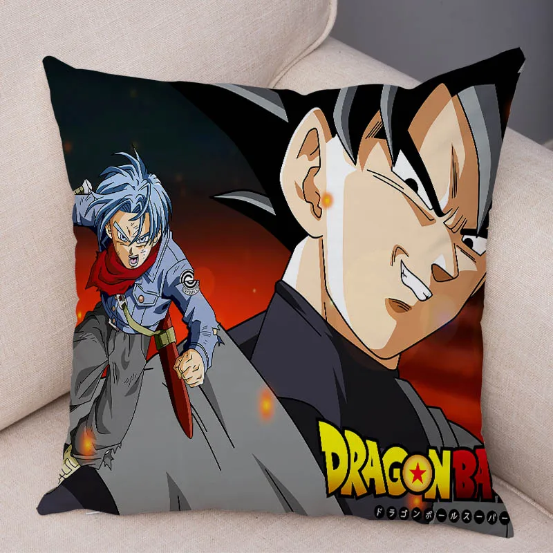 Dragon Ball Z подушка для дивана домашний наволочка с мультяшным рисунком Плюшевые Декор обувь для косплея; аниме сын Goku vegeta Broli наволочка 45x45 см - Цвет: 19