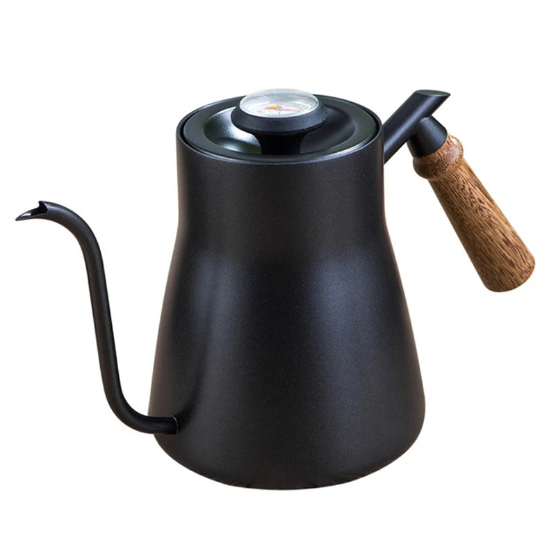 

Gooseneck Kettle Drip Coffee Hand Pour Pot 850ml Stainless Steel Coffee Long Mouth Narrow Mouth Pot Gooseneck Water Kettle