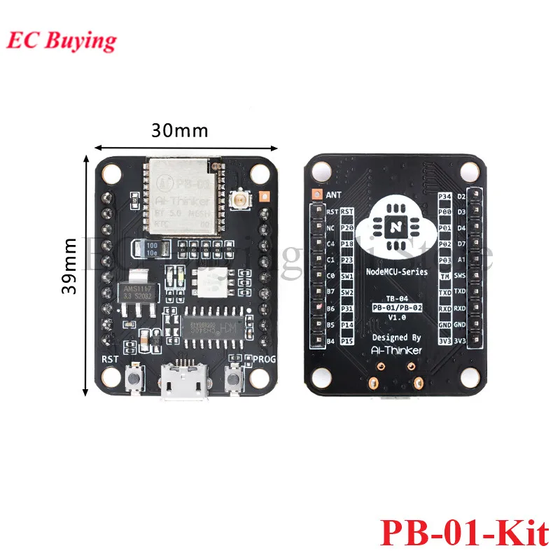 PB-03 PB-03M PB-03F PB-01 PB-02 BLE 5.2 Low Power PB-03M-Kit PB-03F-Kit PB-03 Kit Entwicklungsplatinenmodul PCB Onboard-Antenne – Detail 7