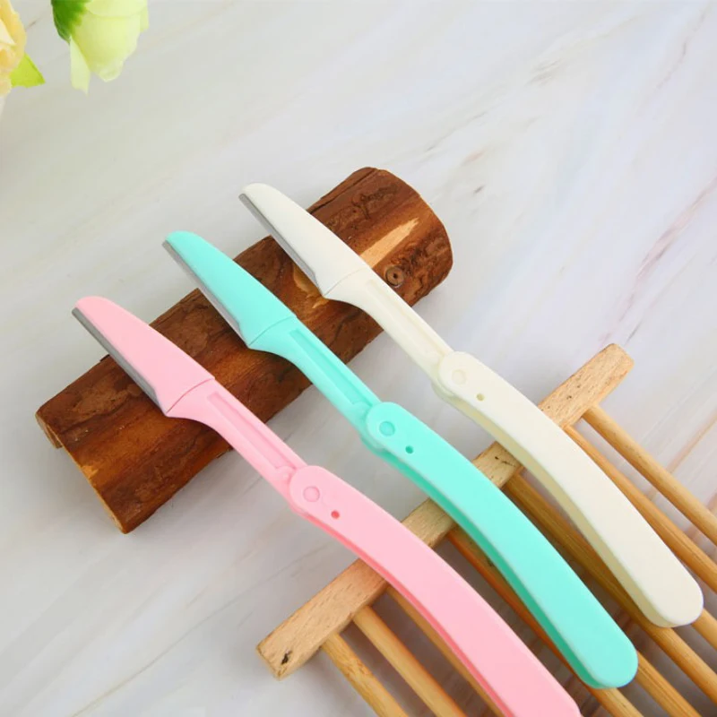 Eyebrow Razor Trimmer Extra Precision Disposable Facial Hair Remover Multipurpose Exfoliating Epilator Makeup Beauty Tools 3pcs