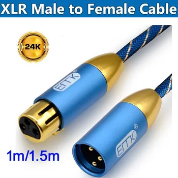 

XLR Cable Microphone Sound Cannon Cable Plug XLR Extension Audio Cable for Mixer Amplifiers Speaker /DJ equipment XLR Cord