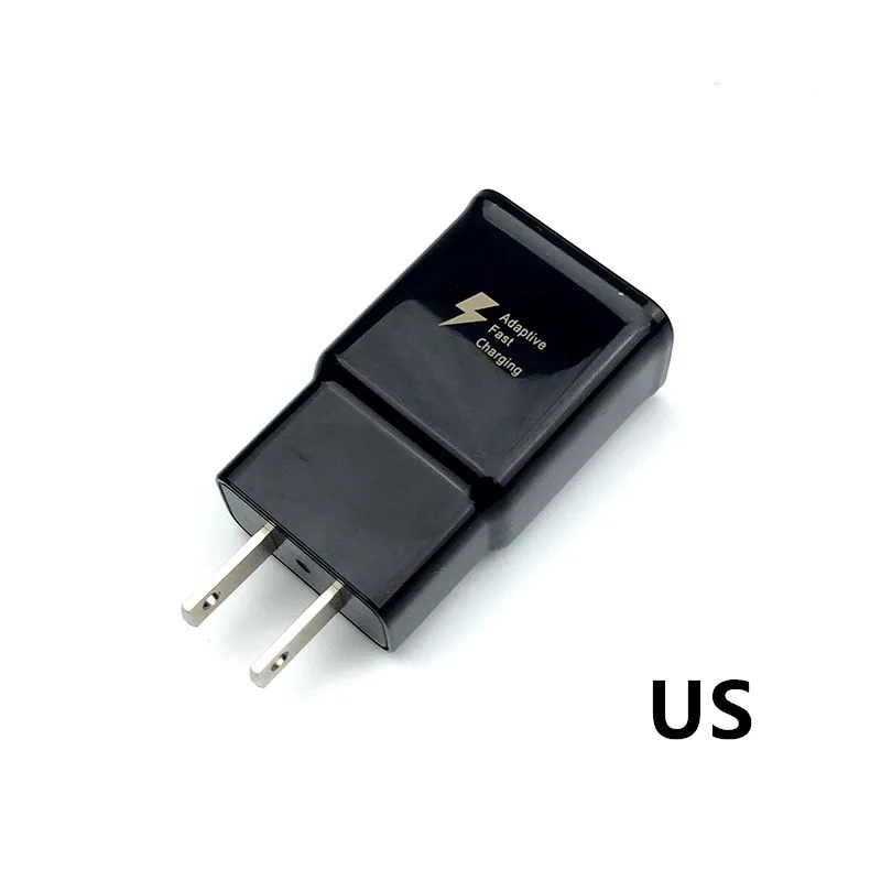 samsung быстро Зарядное устройство 9V1. 67A Адаптер зарядного устройства 100 см/120 см/150 см кабель передачи данных Micro-USB для samsung Galaxy s6 s7 a7 a5 a3 note 4 5 6 - Тип штекера: US