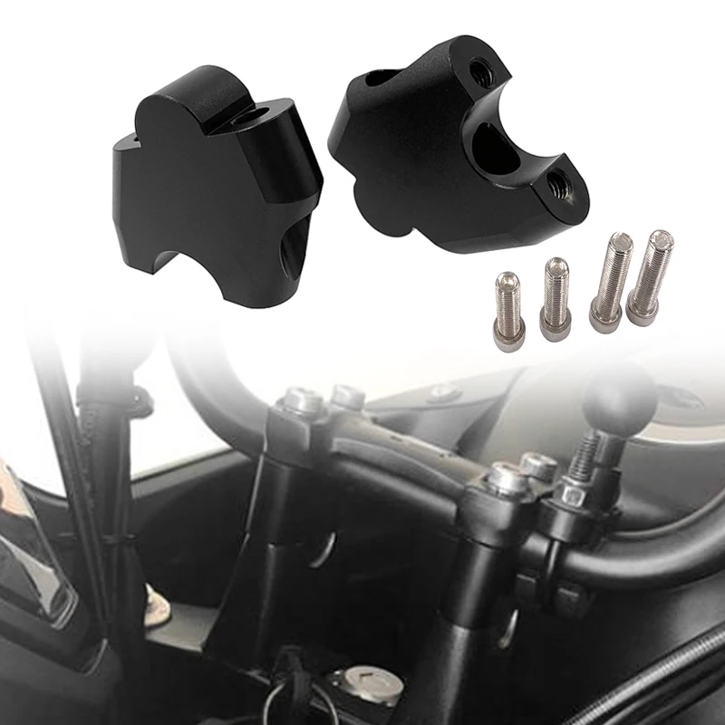 For HONDA NC700SX NC750X CB500X 2013-2019 Street Bike Motorcycle CNC Aluminum Handlebar Riser Extension Mount Lifting Clamp