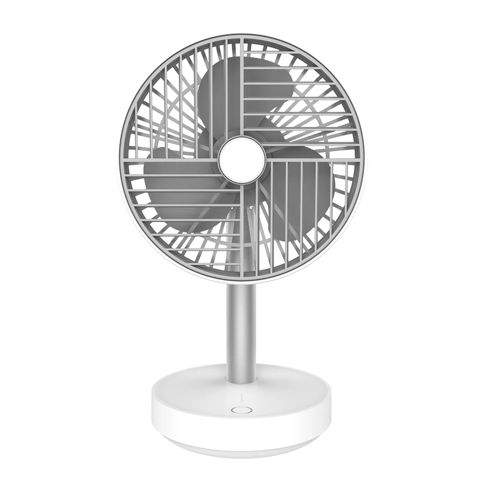 Smartdevil Portable Desk Fan Lower Noise Usb Rechargeable Battery Operated Fan With Four Speeds