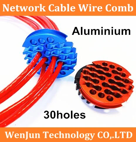 NEW Category 6 Network Cable Comb Machine Wire Harness Arrangement tidy  tools for Router Cabinet Computer room 36 Wires - AliExpress