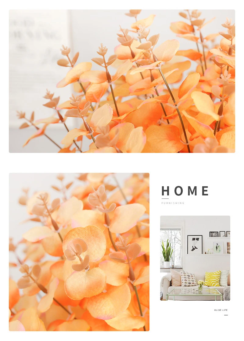 JAROWN Artificial Green Plant Simulation Money Grass Decoration Accessories For Wedding Decoration Home Decoration (21)