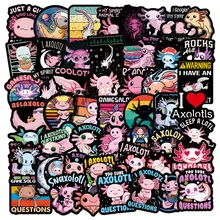 

10/30/50/100pcs Cute Animal Axolotl Graffiti Stickers Cartoon Decals Water Bottle Laptop Fridge Scrapbook Diary Sticker Kids Toy