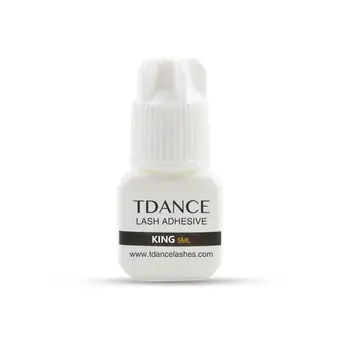 

TDANCE 5ml KING Sensitive Adhesive 3-4 Seconds dry no odor no simulation eyelash glue for eyelash extension glue last 7-8weeks